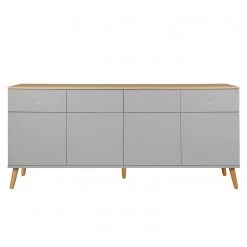 Tenzo Buffet Dot II - Gris 12 Tenzo Buffet Dot II - Gris -France Enfilades Soldes 2022 sideboard dot ii eiche teilmassiv grau 4148756