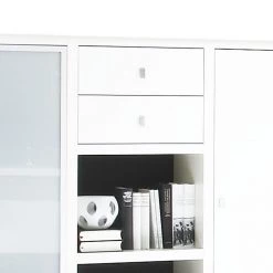 Loftscape Buffet Emporior II - Weiß -France Enfilades Soldes 2022 sideboard emporior ii weiss glastuer satiniert 1554634