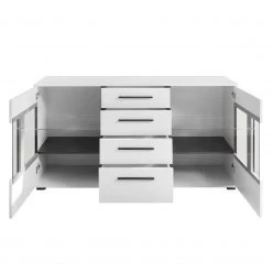 Roomscape Buffet Farson - Blanc brillant / Blanc 8 Roomscape Buffet Farson - Blanc brillant / Blanc -France Enfilades Soldes 2022 sideboard farson hochglanz weiss weiss 3696769