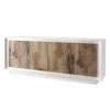 LC Spa Buffet Forenza - Marron clair / Blanc 1 LC Spa Buffet Forenza - Marron clair / Blanc -France Enfilades Soldes 2022 sideboard forenza 4254564