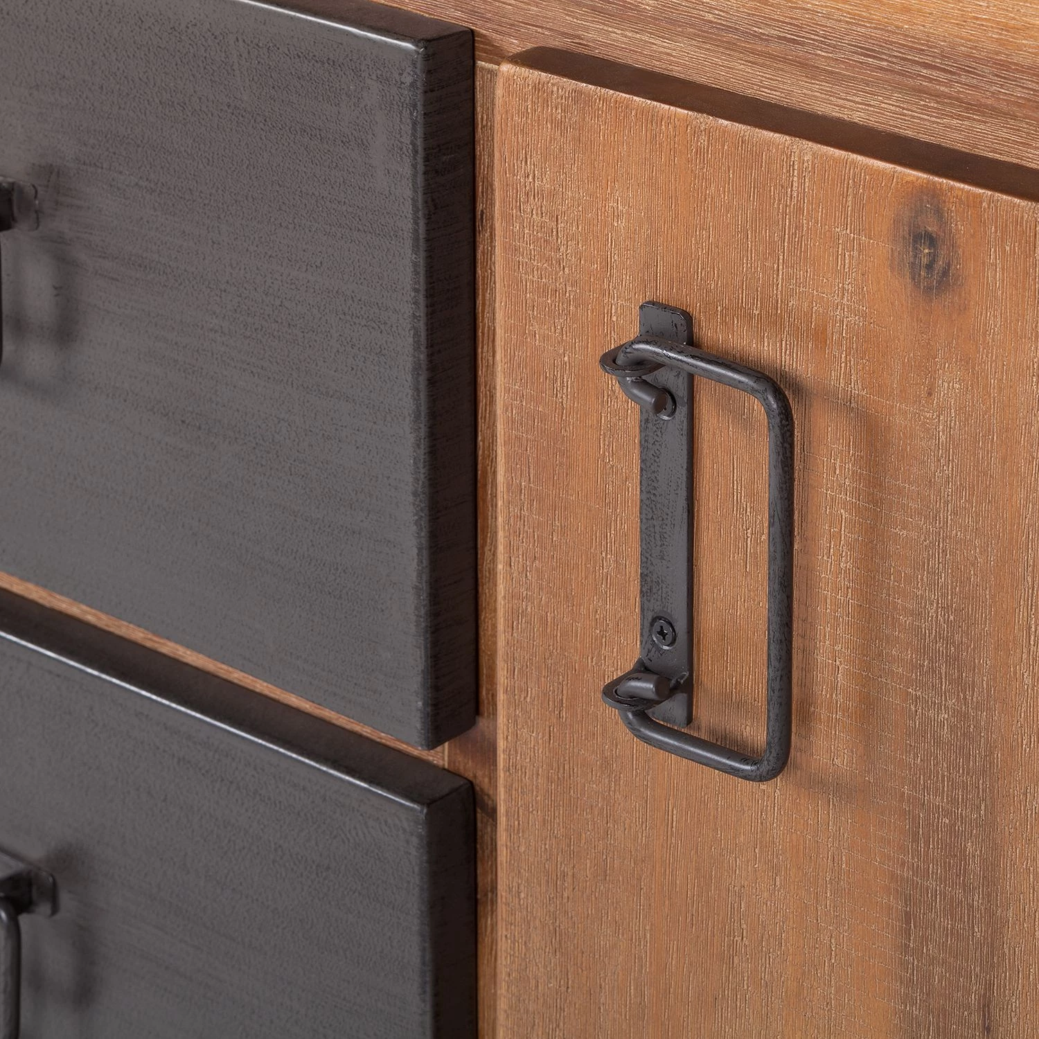 Ars manufacti Buffet Manchester II - Acacia massif / Métal 10 Ars manufacti Buffet Manchester II - Acacia massif / Métal – Image 8