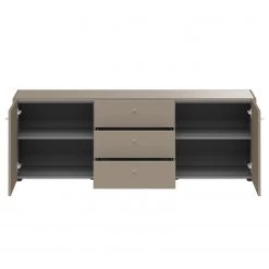 Germania Buffet Monteo III - Gris minéral -France Enfilades Soldes 2022 sideboard monteo steingrau 4943724