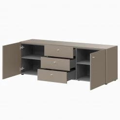 Germania Buffet Monteo III - Gris minéral -France Enfilades Soldes 2022 sideboard monteo steingrau 4943732