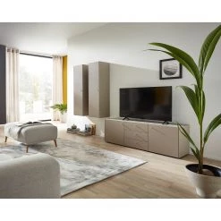 Germania Buffet Monteo III - Gris minéral -France Enfilades Soldes 2022 sideboard monteo steingrau 4943744