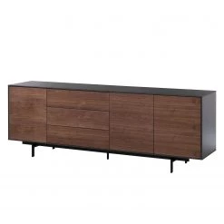 Eva Padberg Collection Buffet Payara - Noyer / Anthracite