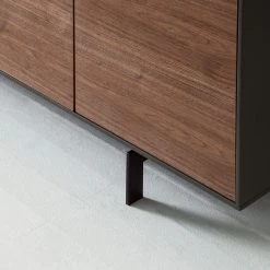 Eva Padberg Collection Buffet Payara - Noyer / Anthracite -France Enfilades Soldes 2022 sideboard payara walnuss schwarz 4372608