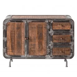 Ars manufacti Buffet Wharton I - Partiellement en acacia massif / Acier 19 Ars manufacti Buffet Wharton I - Partiellement en acacia massif / Acier -France Enfilades Soldes 2022 sideboard wharton i mango teilmassiv stahl 5212012