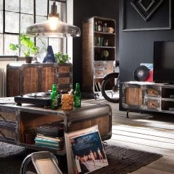 Ars manufacti Buffet Wharton I - Partiellement en acacia massif / Acier 18 Ars manufacti Buffet Wharton I - Partiellement en acacia massif / Acier -France Enfilades Soldes 2022 sideboard wharton i mango teilmassiv stahl 5212056